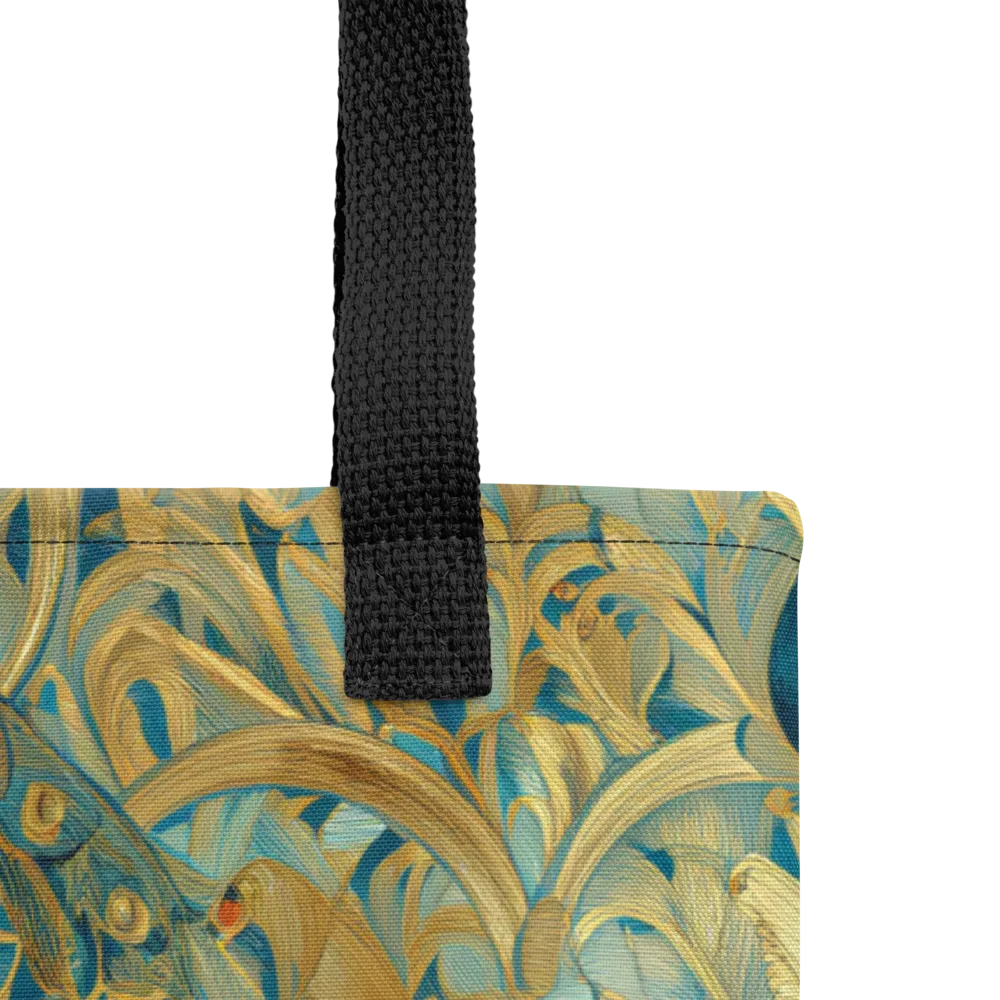 Peacock Verdure on Tote Bag — Product details