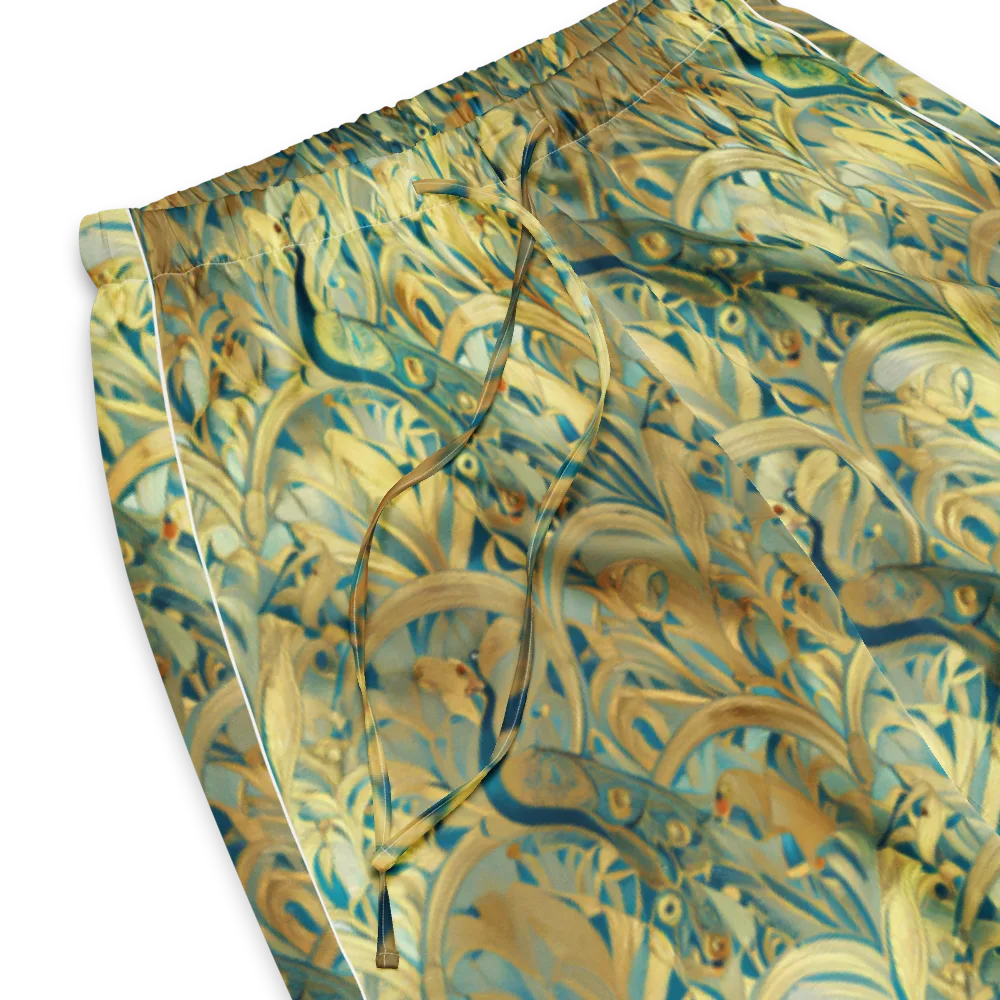 Peacock Verdure on Women's Pajama Pants — Product details
