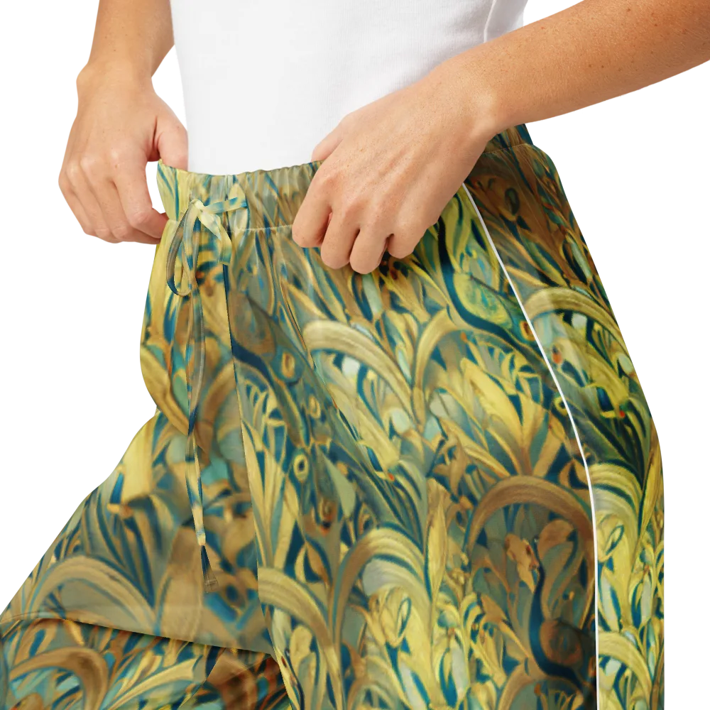 Peacock Verdure on Women's Pajama Pants — Product details