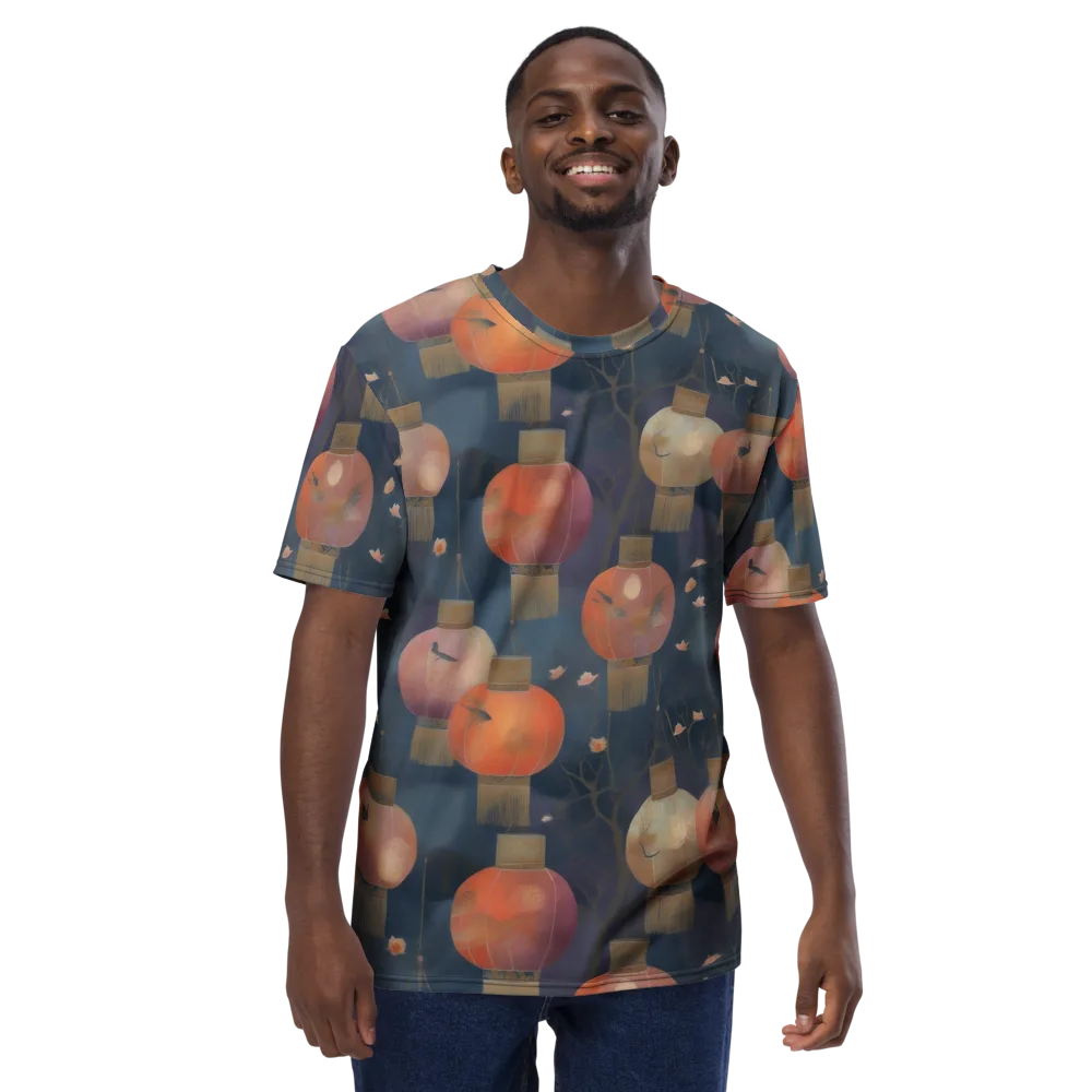 Lantern Reverie on Men's Crew Neck T-Shirt — Front