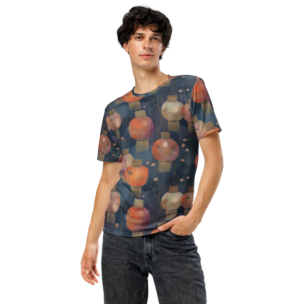 Lantern Reverie on Men's Crew Neck T-Shirt — Front