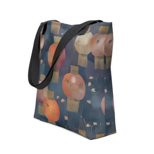Lantern Reverie on a Tote Bag