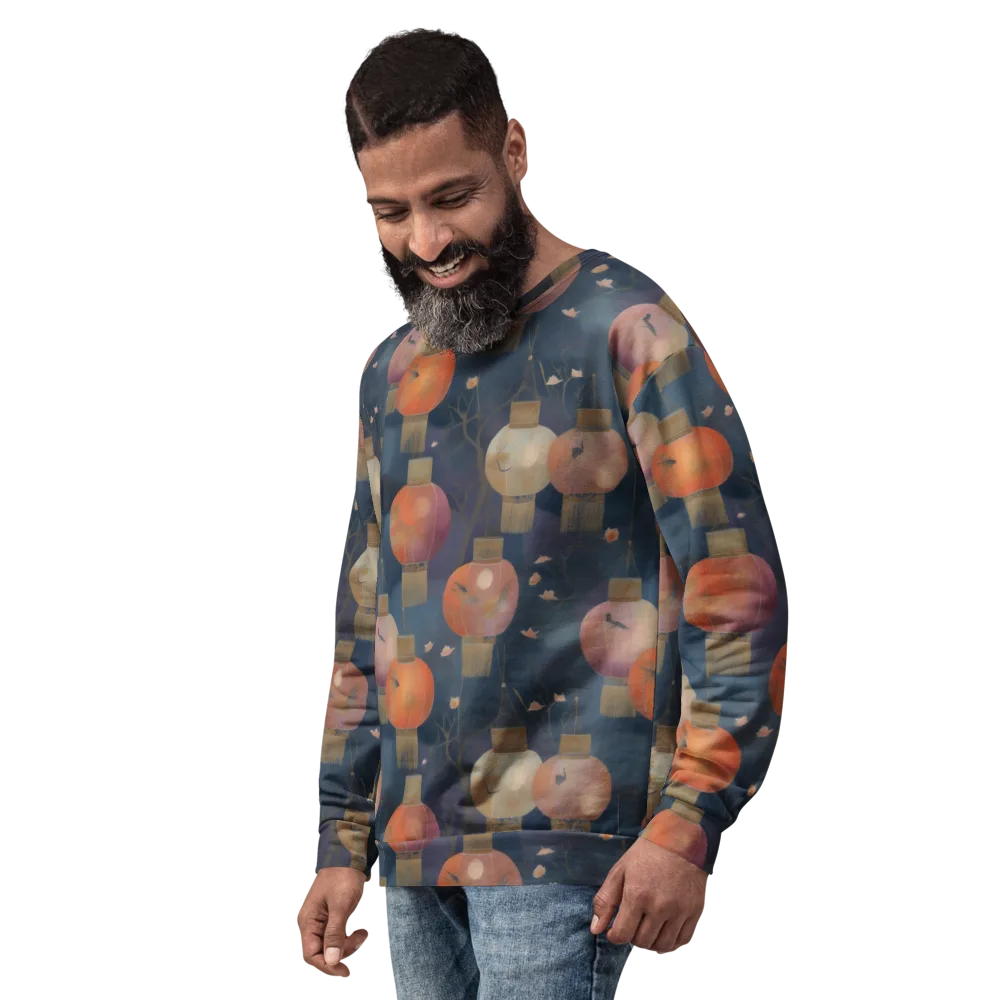 Lantern Reverie on Sweatshirt — Left Front