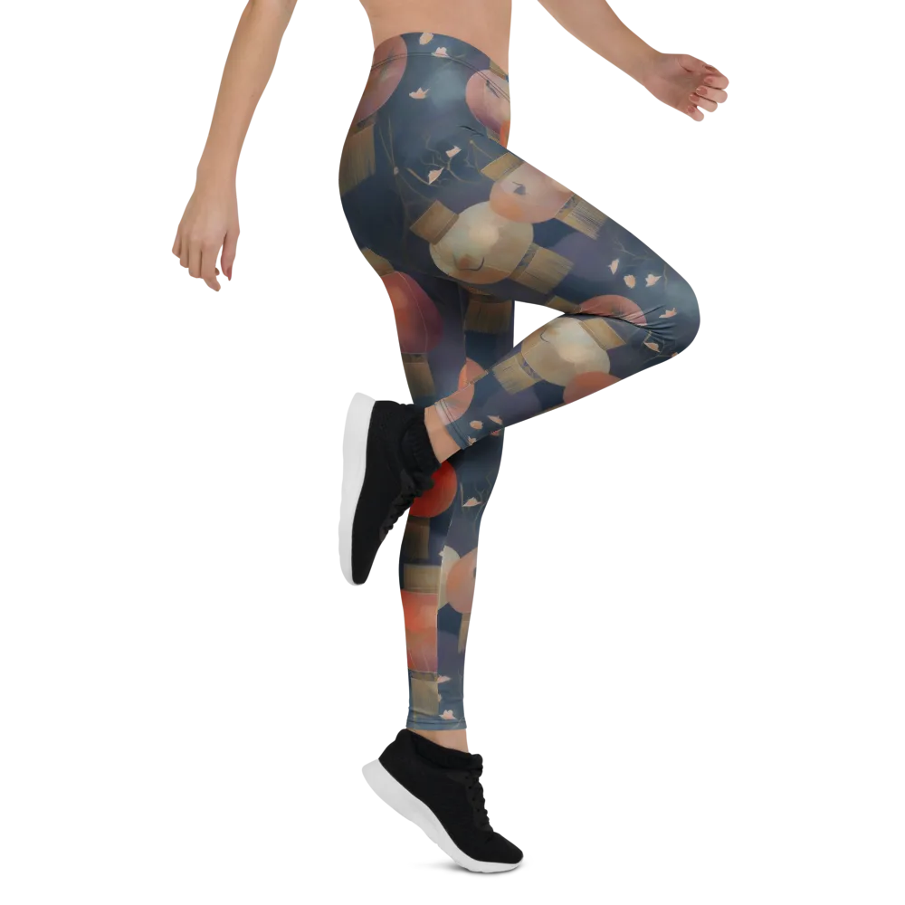 Lantern Reverie on Leggings — Right