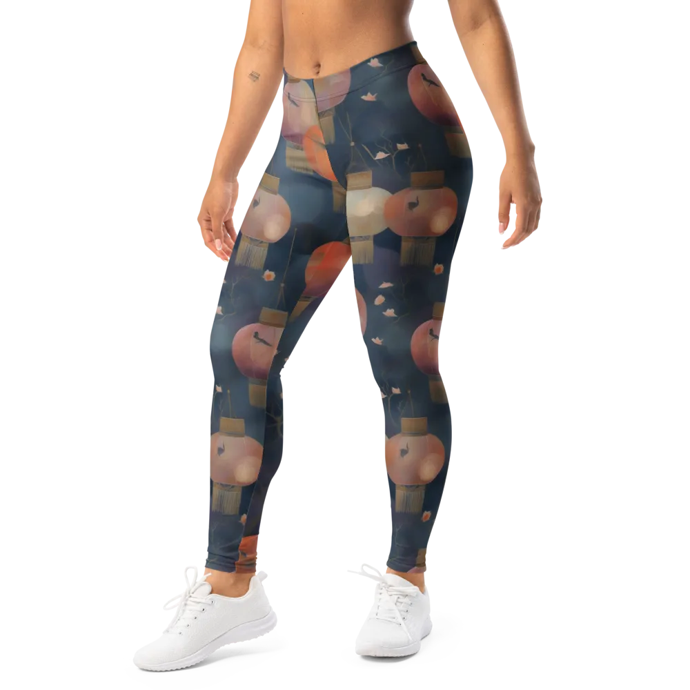 Lantern Reverie on Leggings — Left Front