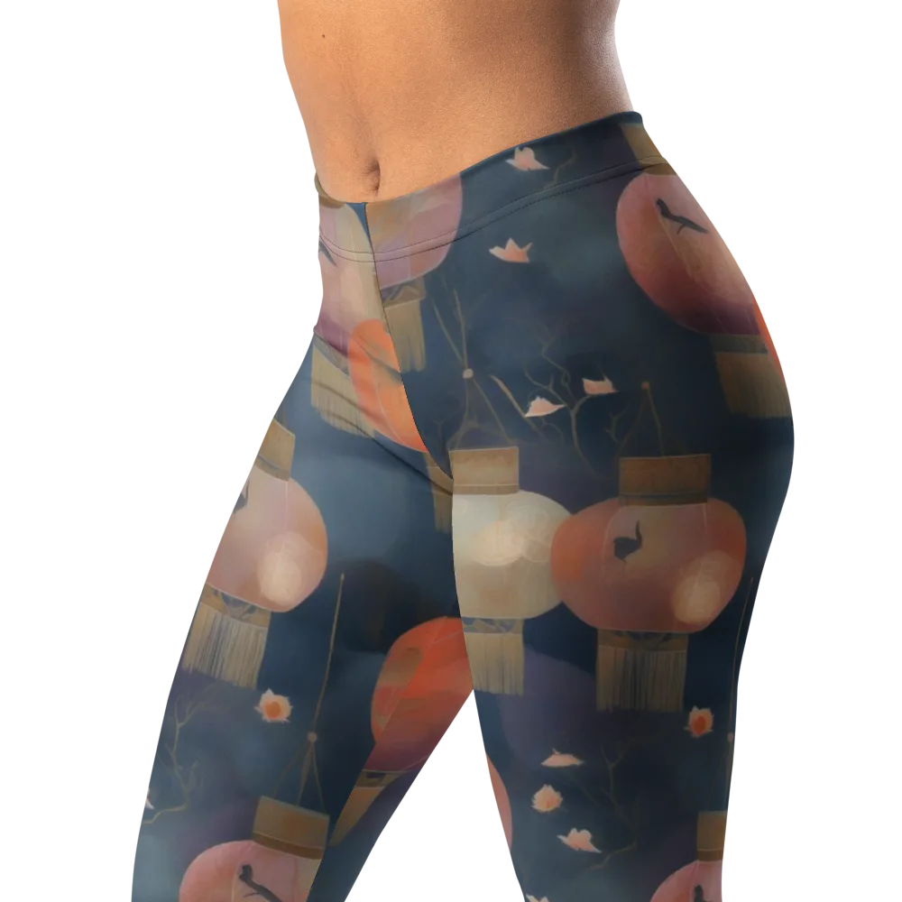 Lantern Reverie on Leggings — Left Front