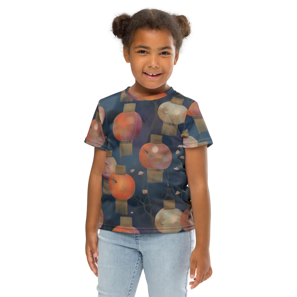 Lantern Reverie on Kids Crew Neck T-Shirt — Front