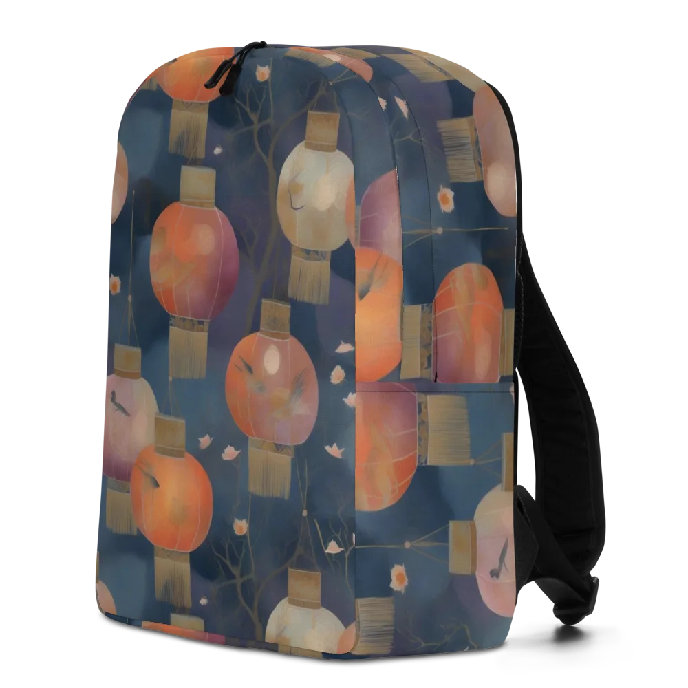 Lantern Reverie on Minimalist Backpack — Left