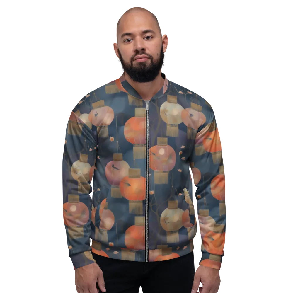 Lantern Reverie on Bomber Jacket — Front