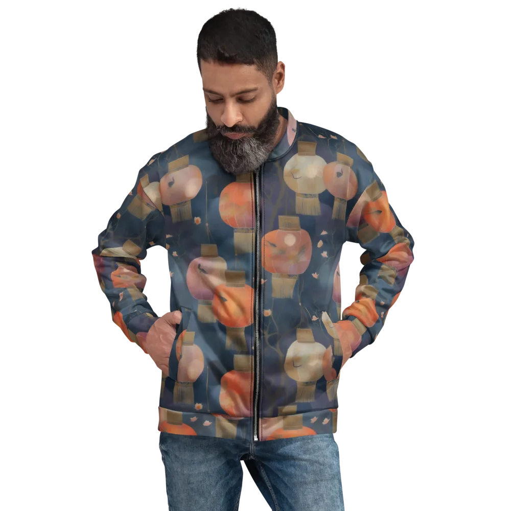 Lantern Reverie on Bomber Jacket — Front