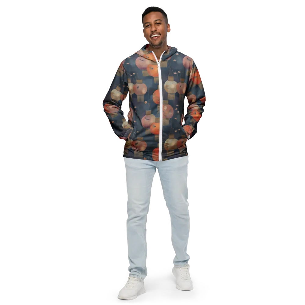 Lantern Reverie on Men's Windbreaker — Front