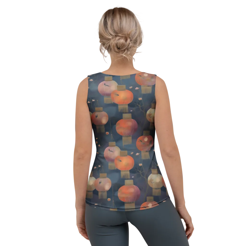 Lantern Reverie on Women's Tank Top — Back