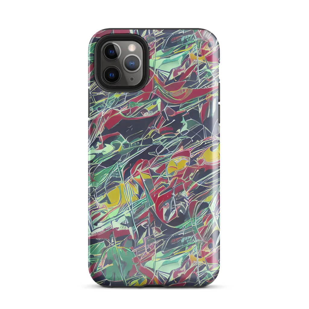 Midnight Mosaic on Tough Case for iPhone® — Front