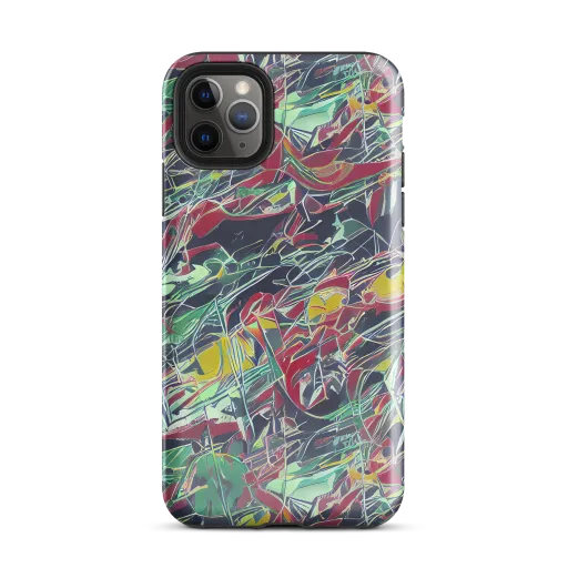 Midnight Mosaic on a Tough Case for iPhone®