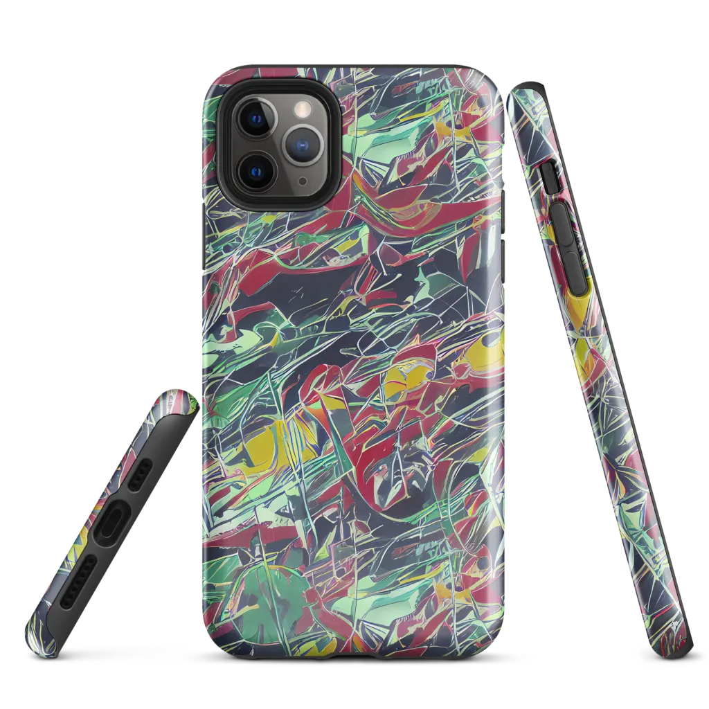 Midnight Mosaic on Tough Case for iPhone® — Front