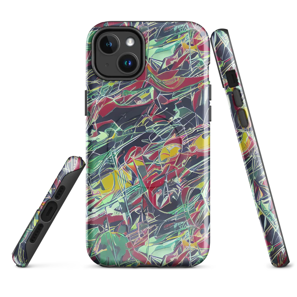 Midnight Mosaic on MagSafe Tough Case for iPhone® — Front