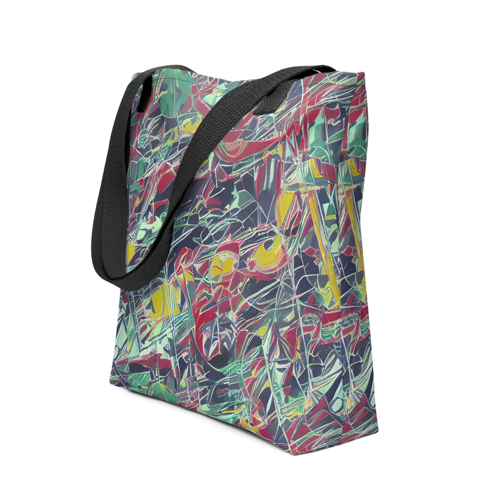 Midnight Mosaic on Tote Bag — Front