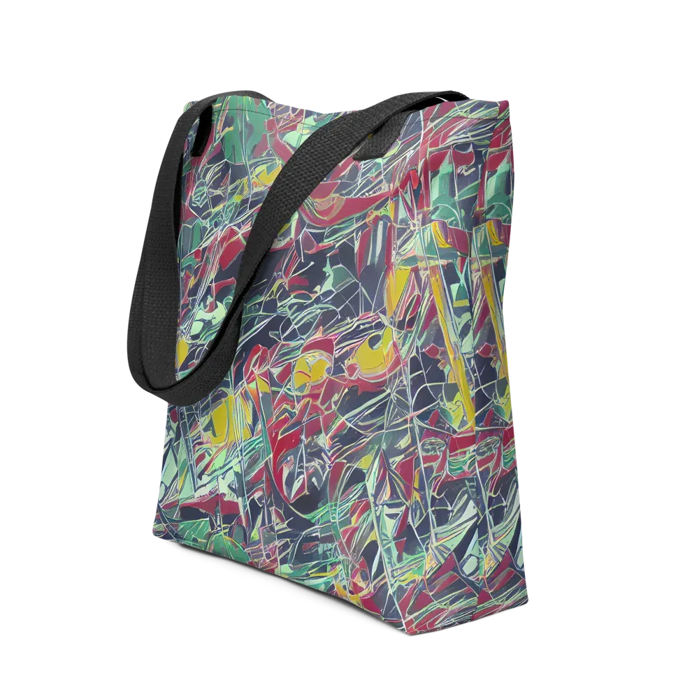 Midnight Mosaic on Tote Bag — Front