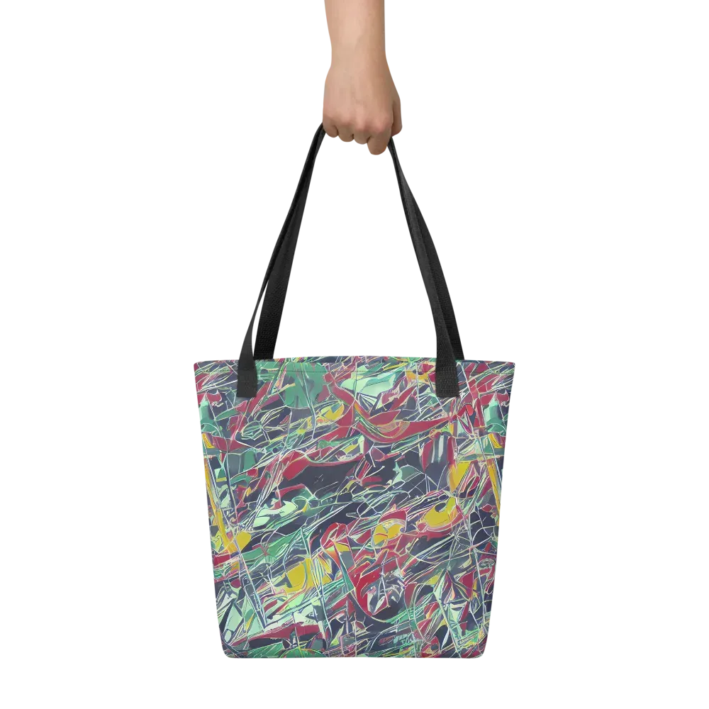 Midnight Mosaic on Tote Bag — Front