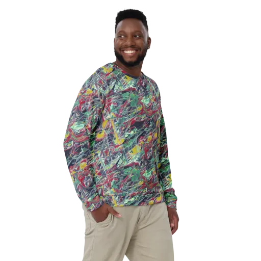 Midnight Mosaic on a Sweatshirt