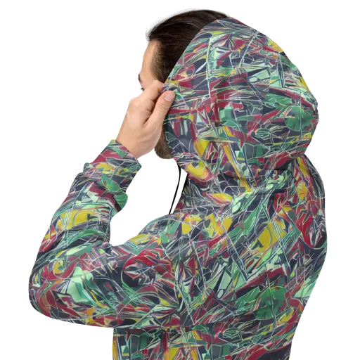 Midnight Mosaic on a Hoodie