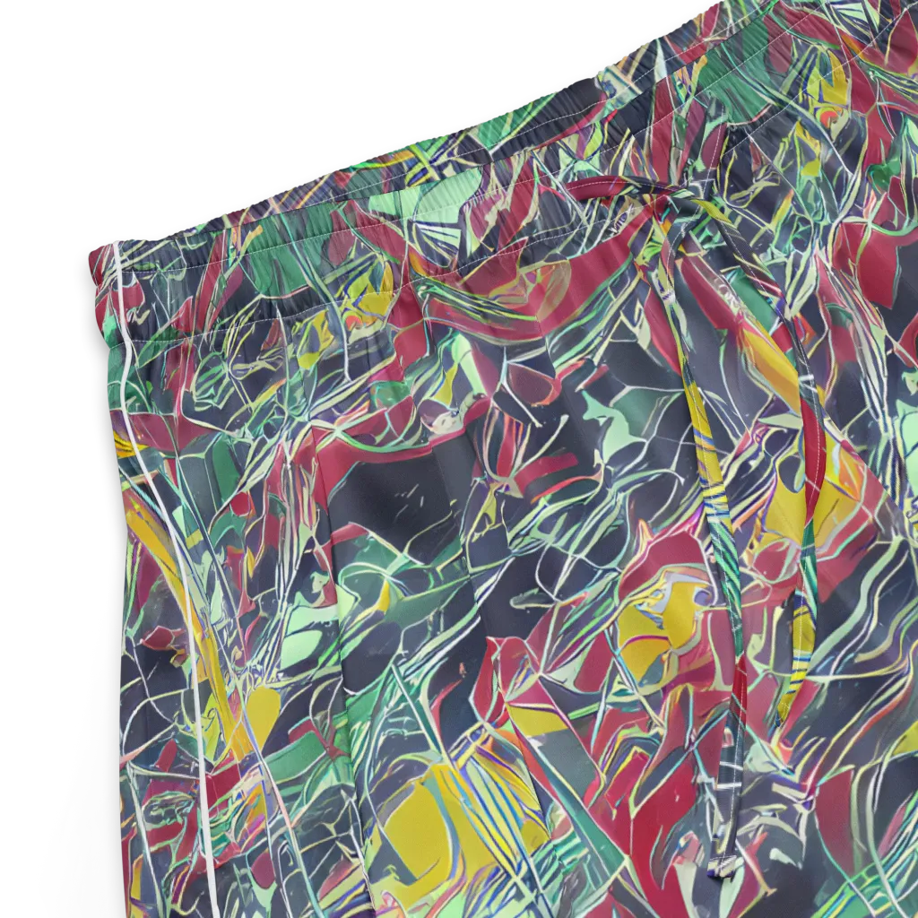 Midnight Mosaic on Women's Pajama Shorts — Product details