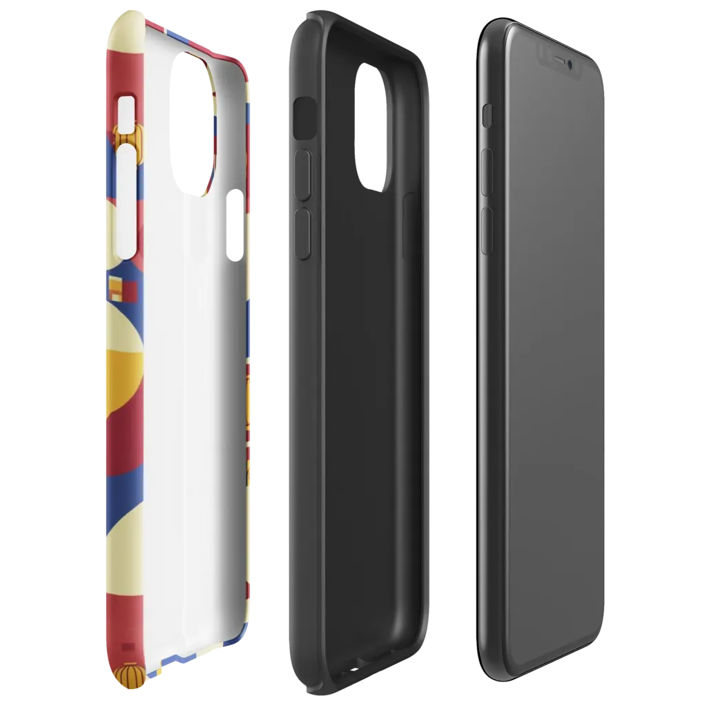 Lantern Geometry on Tough Case for iPhone® — Right