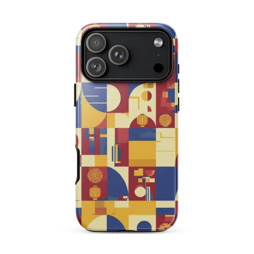 Lantern Geometry on a Tough Case for iPhone®