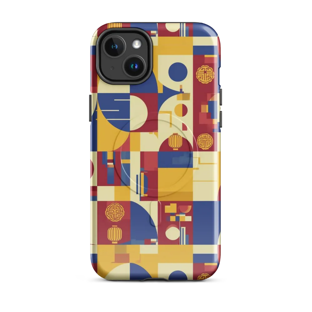 Lantern Geometry on MagSafe Tough Case for iPhone® — Front