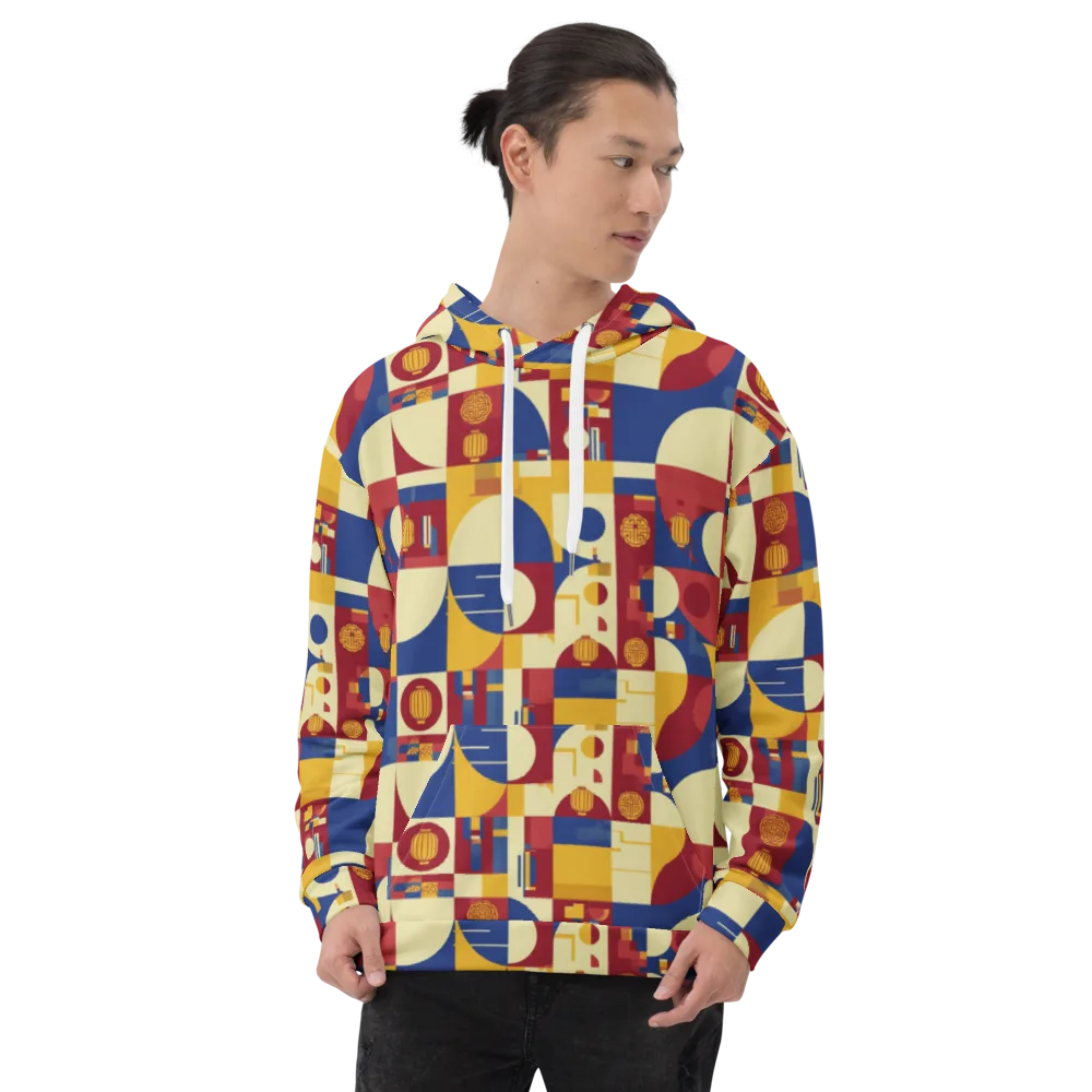 Lantern Geometry on Hoodie — Front
