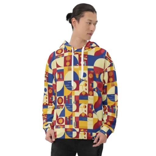 Lantern Geometry on a Hoodie