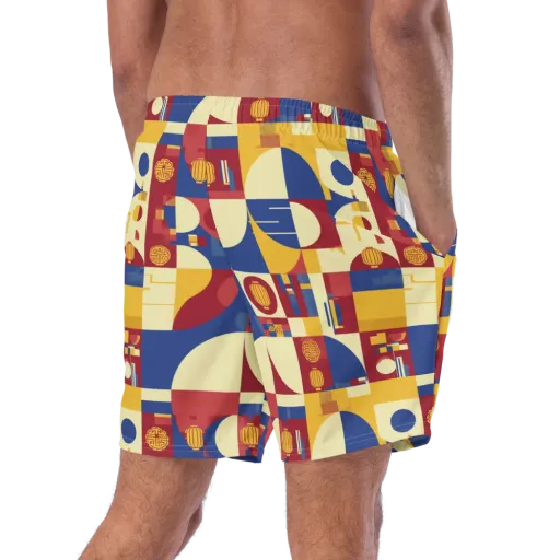 Lantern Geometry on a Swim Trunks