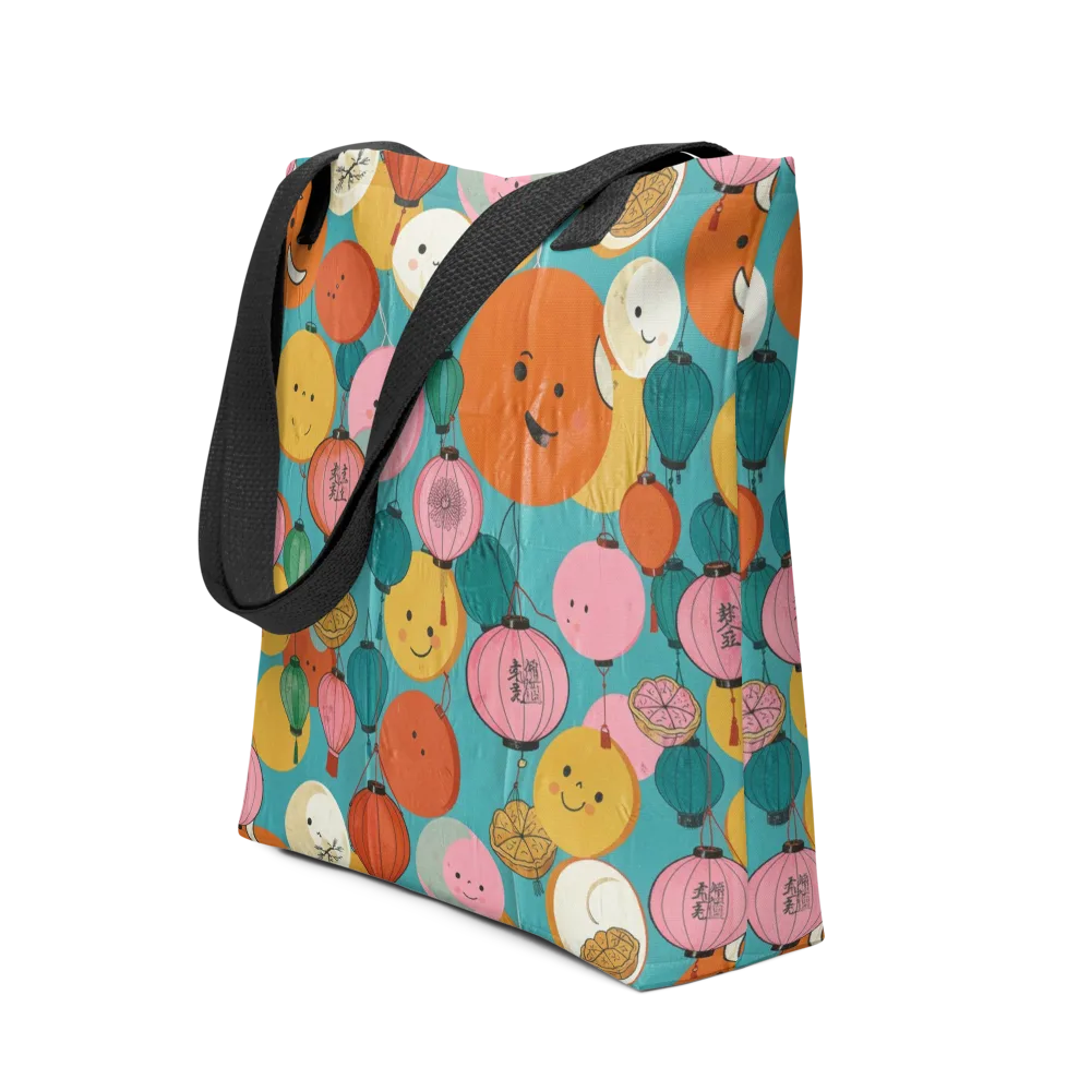 Lantern Moon Festival on Tote Bag — Front