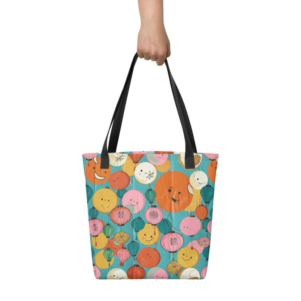 Lantern Moon Festival on Tote Bag — Front