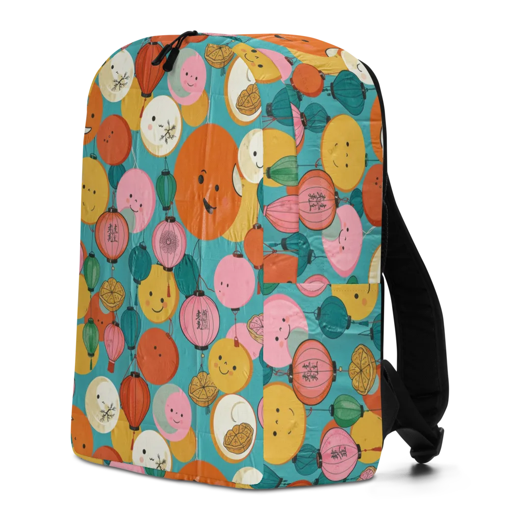 Lantern Moon Festival on Minimalist Backpack — Left
