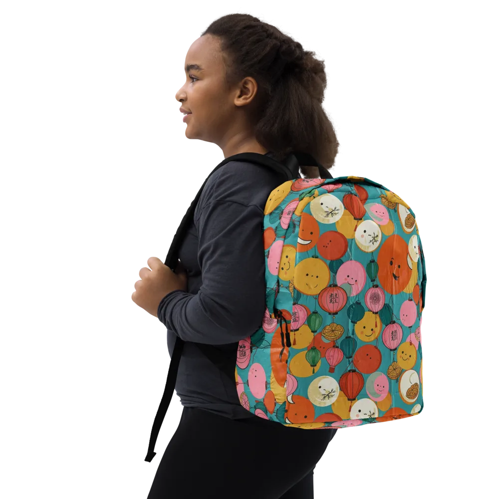 Lantern Moon Festival on Minimalist Backpack — Right Front