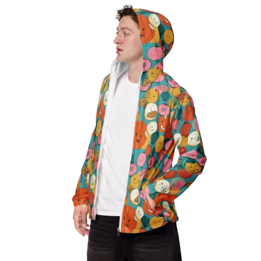 Lantern Moon Festival on a Men's Windbreaker