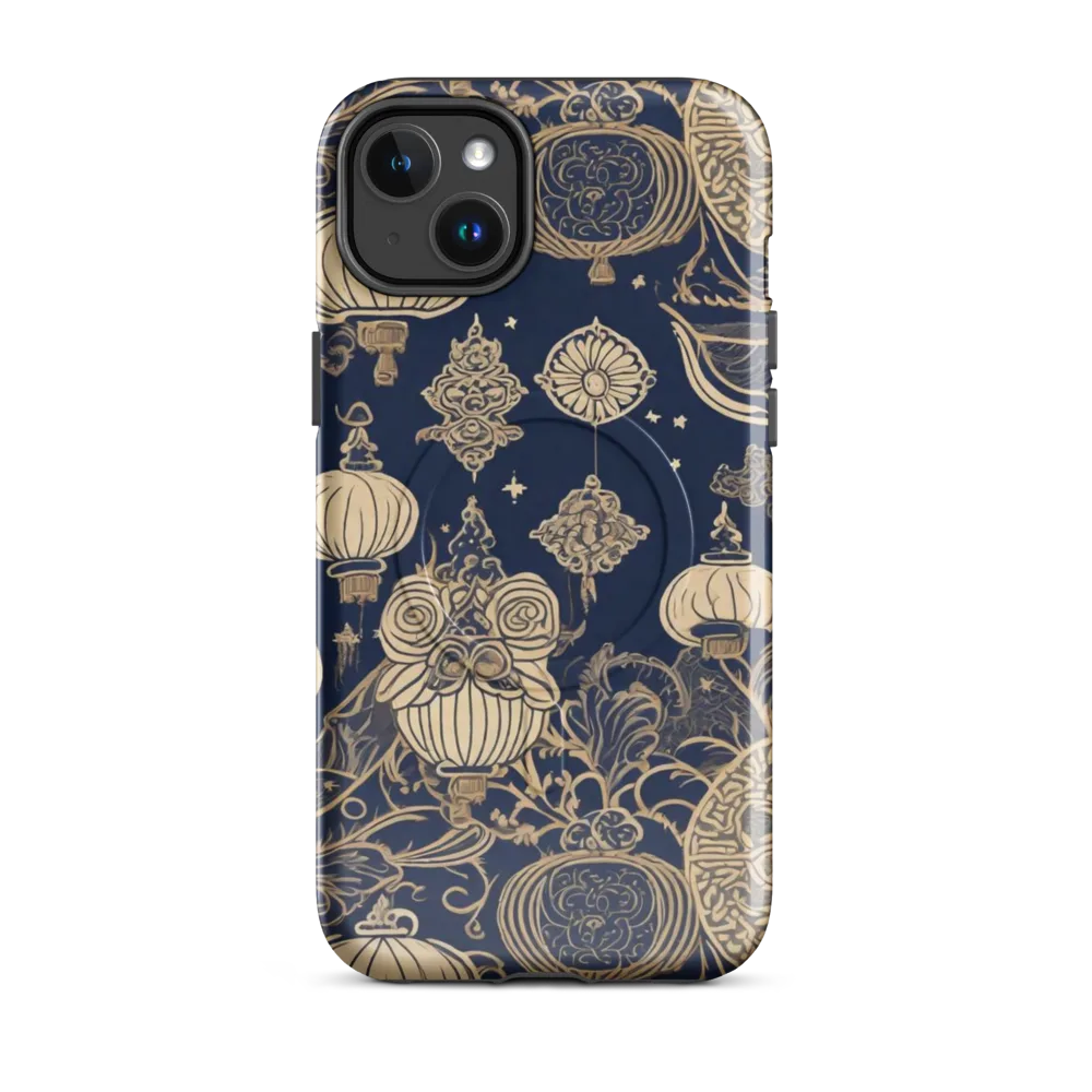 Midnight Lanterns on MagSafe Tough Case for iPhone® — Front