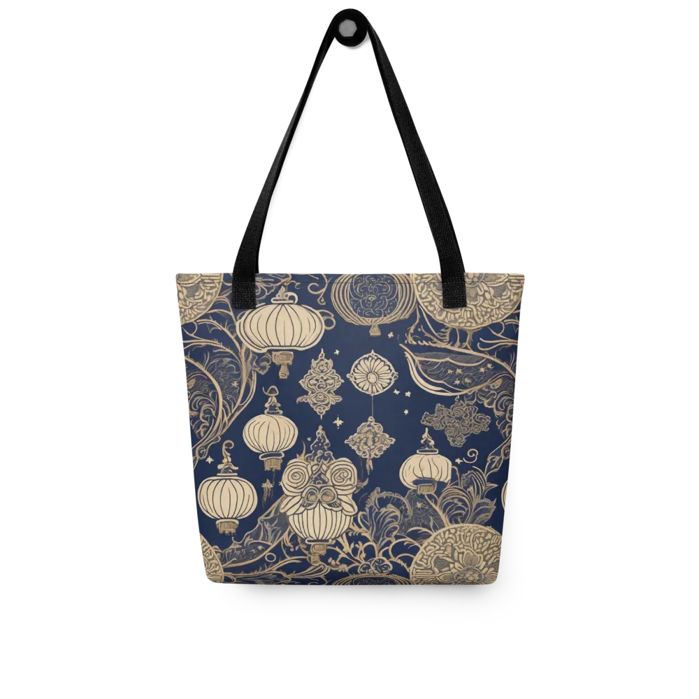 Midnight Lanterns on Tote Bag — Front