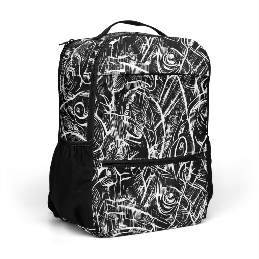 Noir Botanica on a Utility Backpack