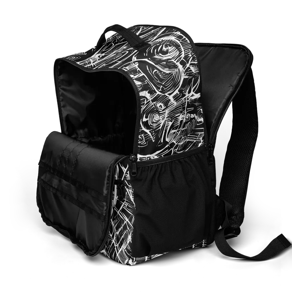Noir Botanica on Utility Backpack — Product details 2