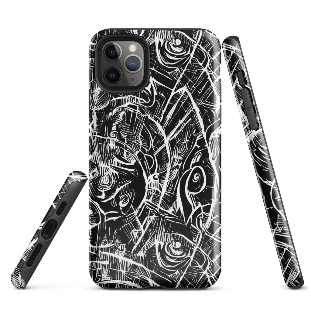 Noir Botanica on Tough Case for iPhone® — Front
