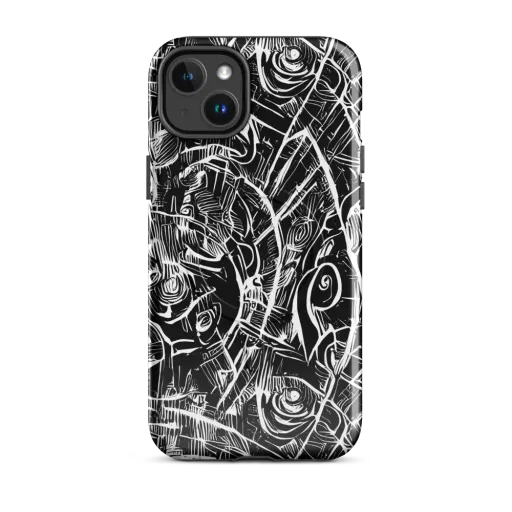 Noir Botanica on a MagSafe Tough Case for iPhone®