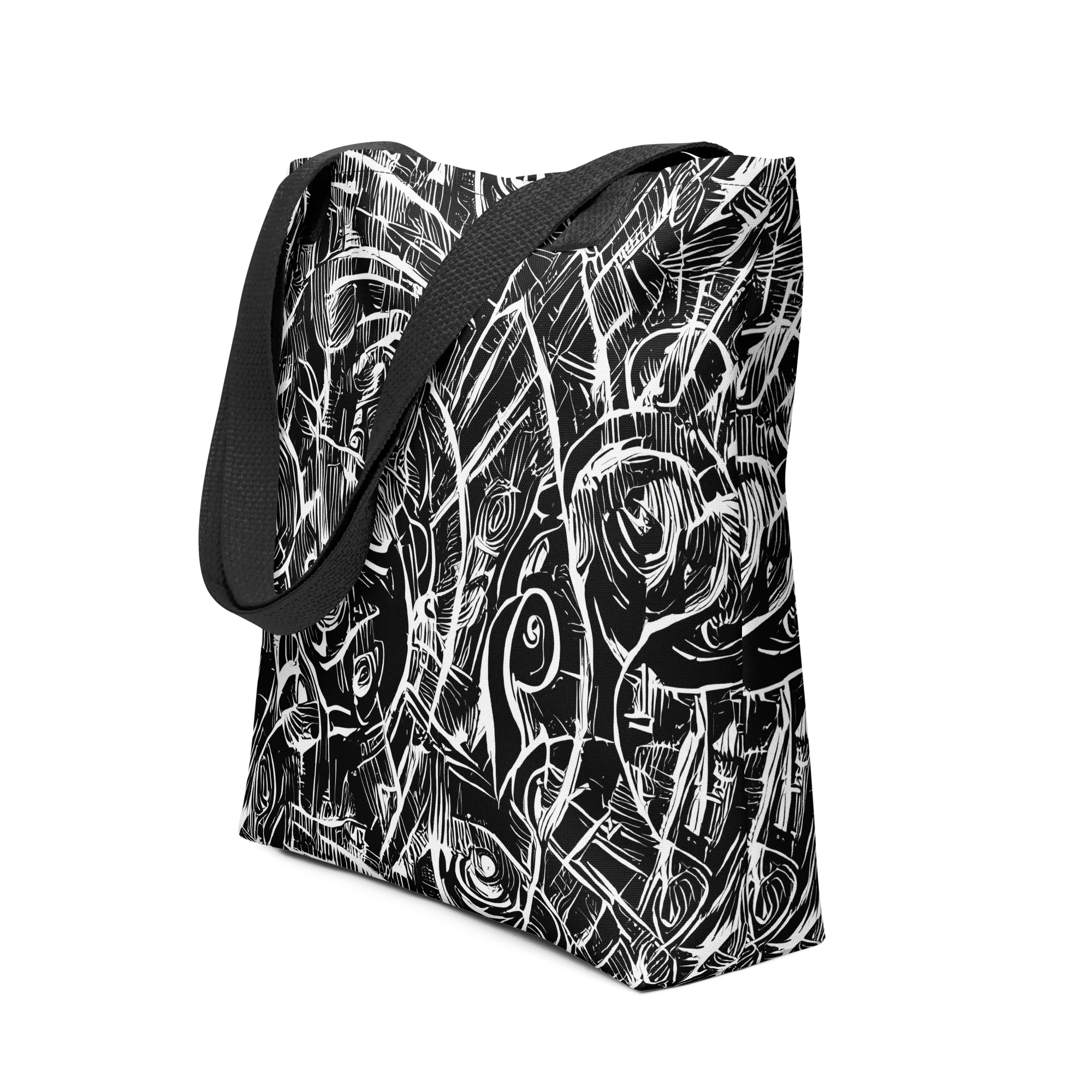 Noir Botanica on Tote Bag — Front