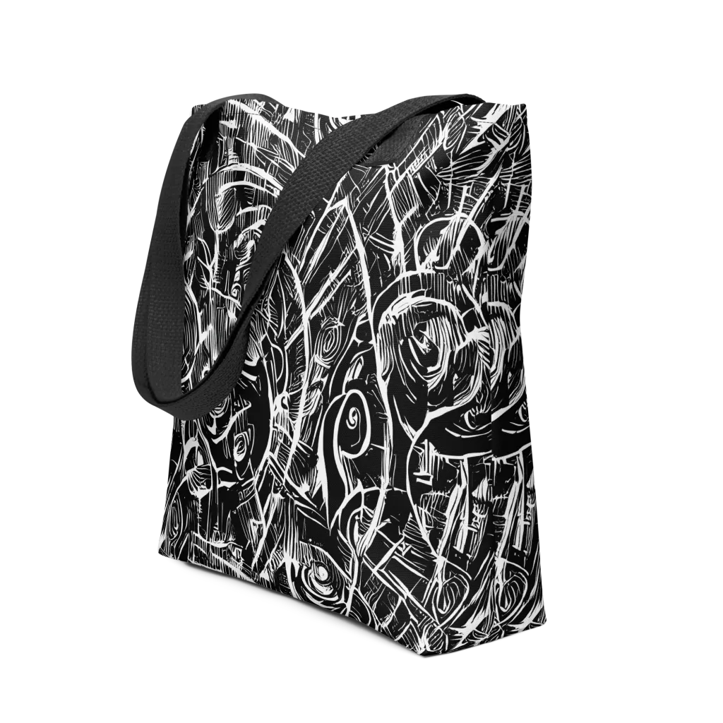 Noir Botanica on Tote Bag — Front
