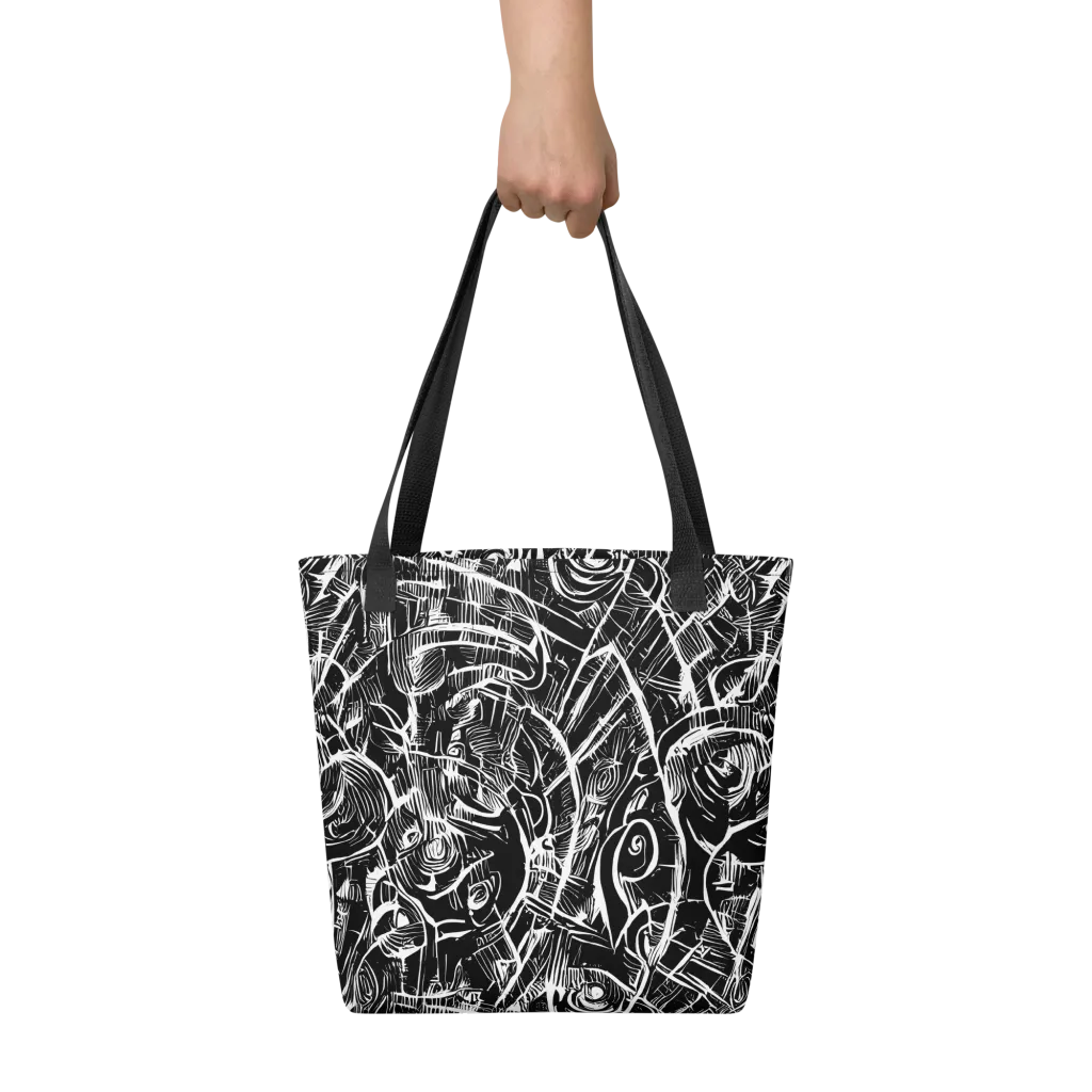 Noir Botanica on Tote Bag — Front
