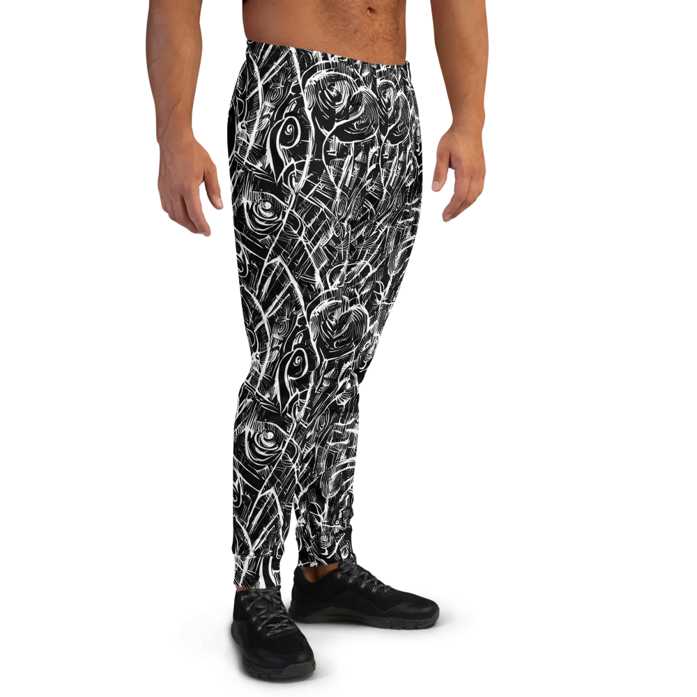 Noir Botanica on Men's Joggers — Right