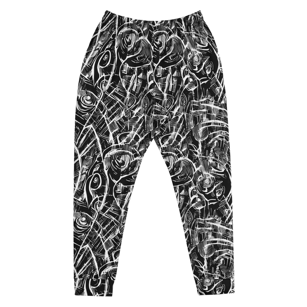 Noir Botanica on Men's Joggers — Front