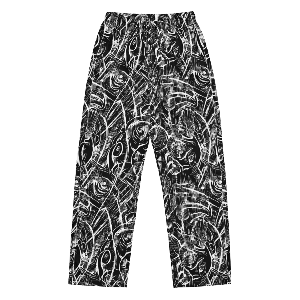 Noir Botanica on Women's Pajama Pants — Front