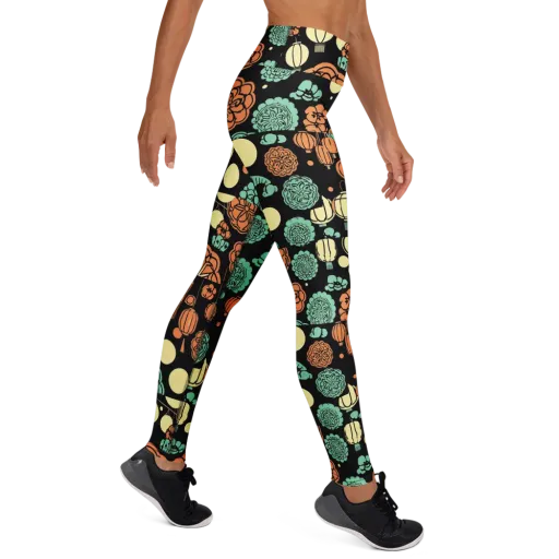 Midnight Festival on a Yoga Leggings